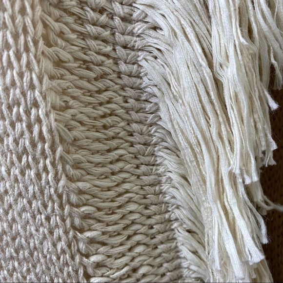 Ralph Lauren Pre Fall ‘15 Collection Ivory Italian Silk Fringe Tunic Sweater - Picture 8 of 16